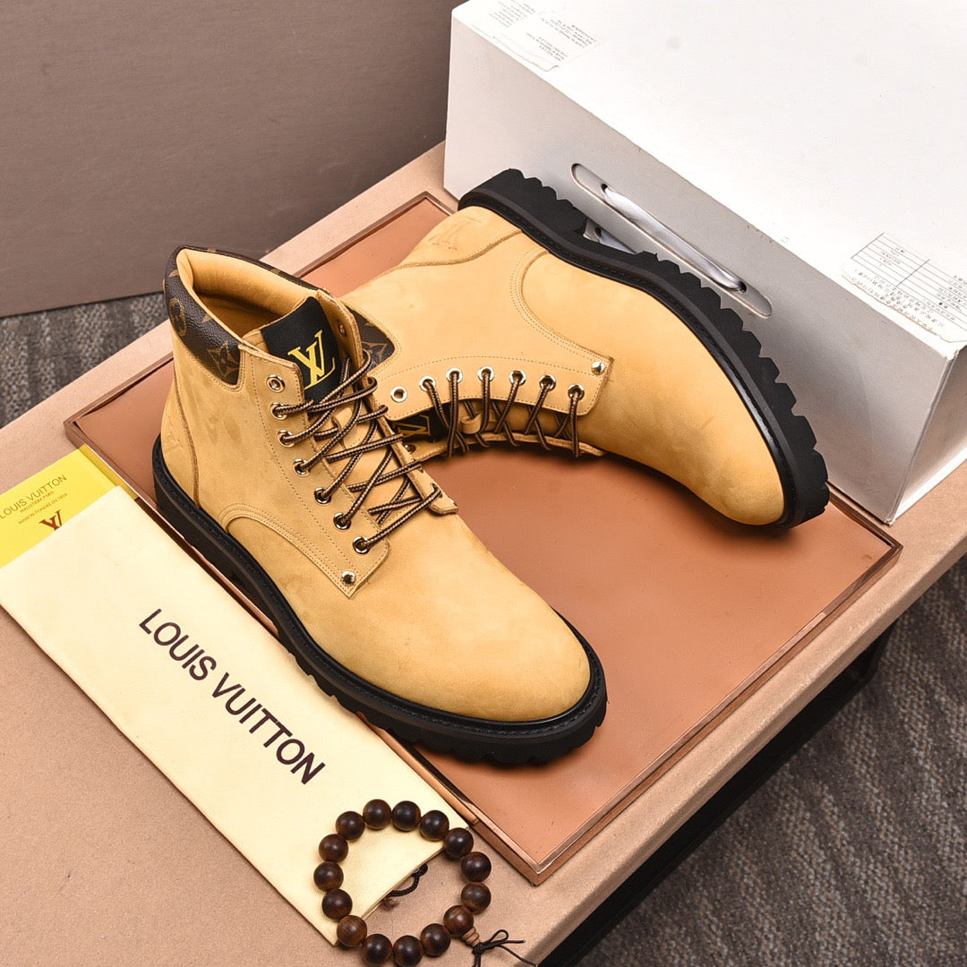 Louis Vuitton ankle shoes boots