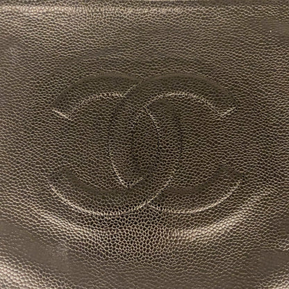 Chanel Black Leather Clutch