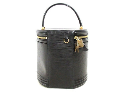 Louis-Vuitton Cannes Noir Epi Vanity Bag