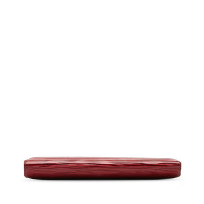 Louis Vuitton Epic Port-Trezor International Long Wallet M63387 Castilian Red Leather  Louis Vuitton