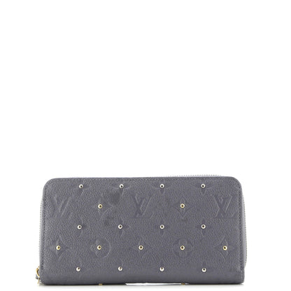 Zippy Wallet Studded Monogram Empreinte Leather
