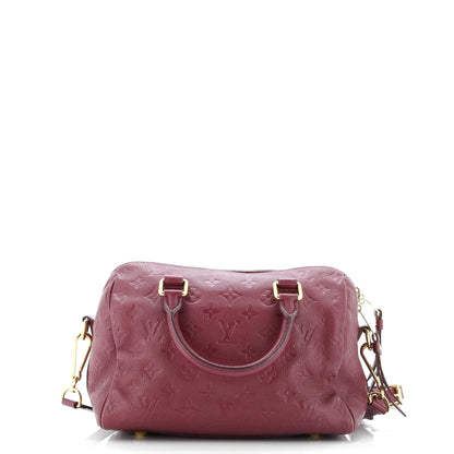 Speedy Bandouliere Bag Monogram Empreinte Leather 25