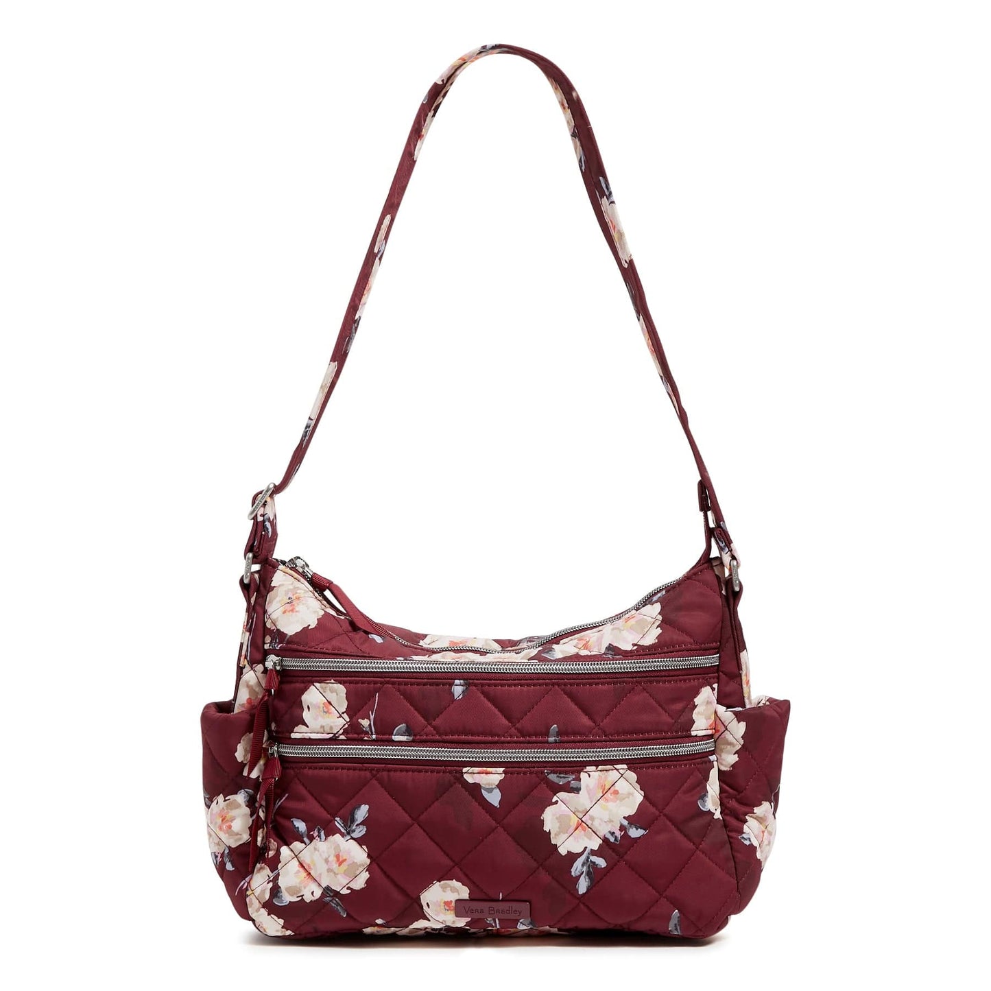 Triple Zip Shoulder Bag-Blooms and Branches-Image 1-Vera Bradley