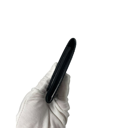 LOUIS VUITTON Louis Vuitton Epi Leather Card Case - Black
