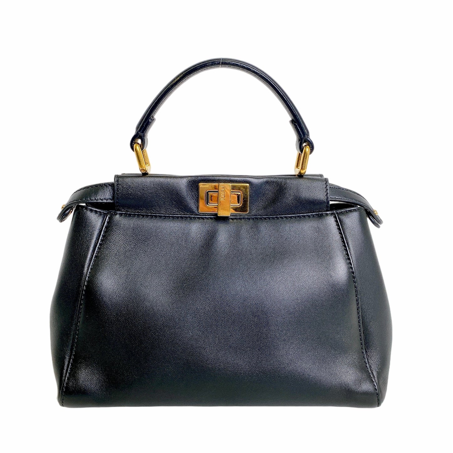 FENDI PEEKABOO MINI IN BLACK