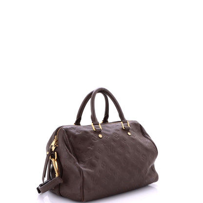 Speedy Bandouliere Bag Monogram Empreinte Leather 30