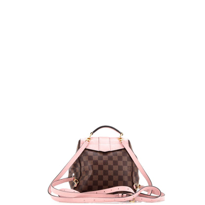 Clapton Backpack Damier and Leather