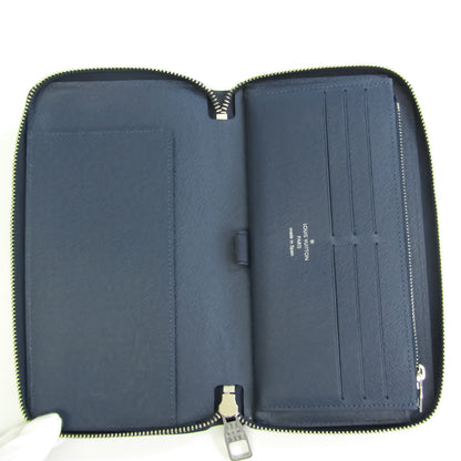 Louis Vuitton Navy Leather Zippy organizer wallet accessories