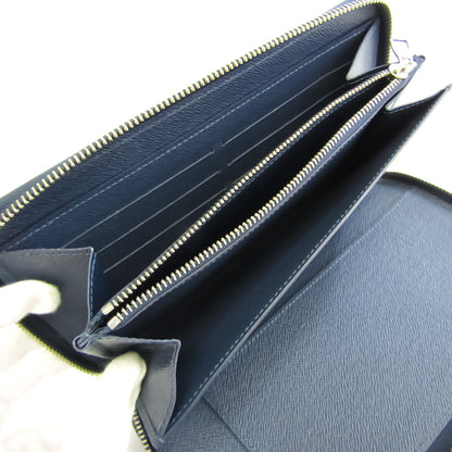Louis Vuitton Navy Leather Zippy organizer wallet accessories