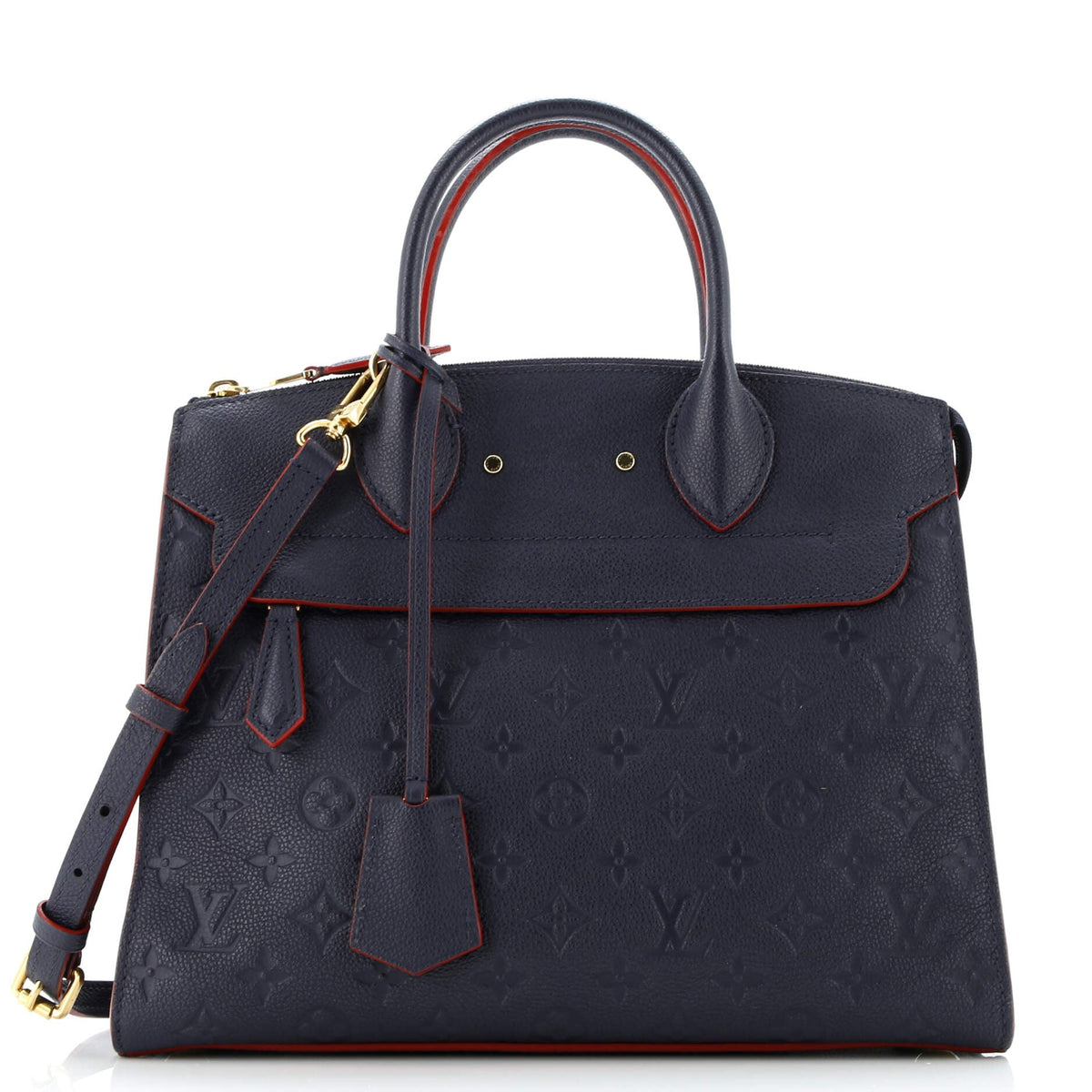 Pont Neuf Handbag Monogram Empreinte Leather MM