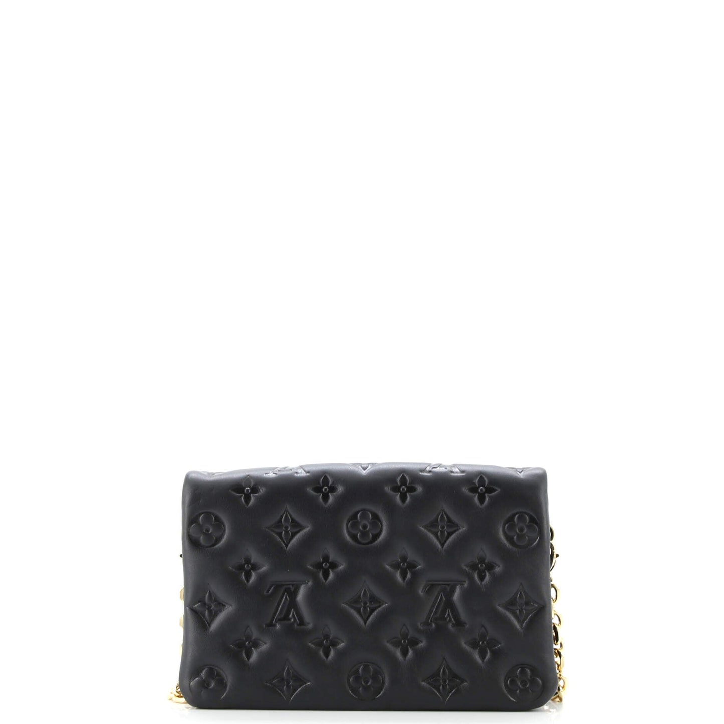 Coussin Pochette Monogram Embossed Lambskin