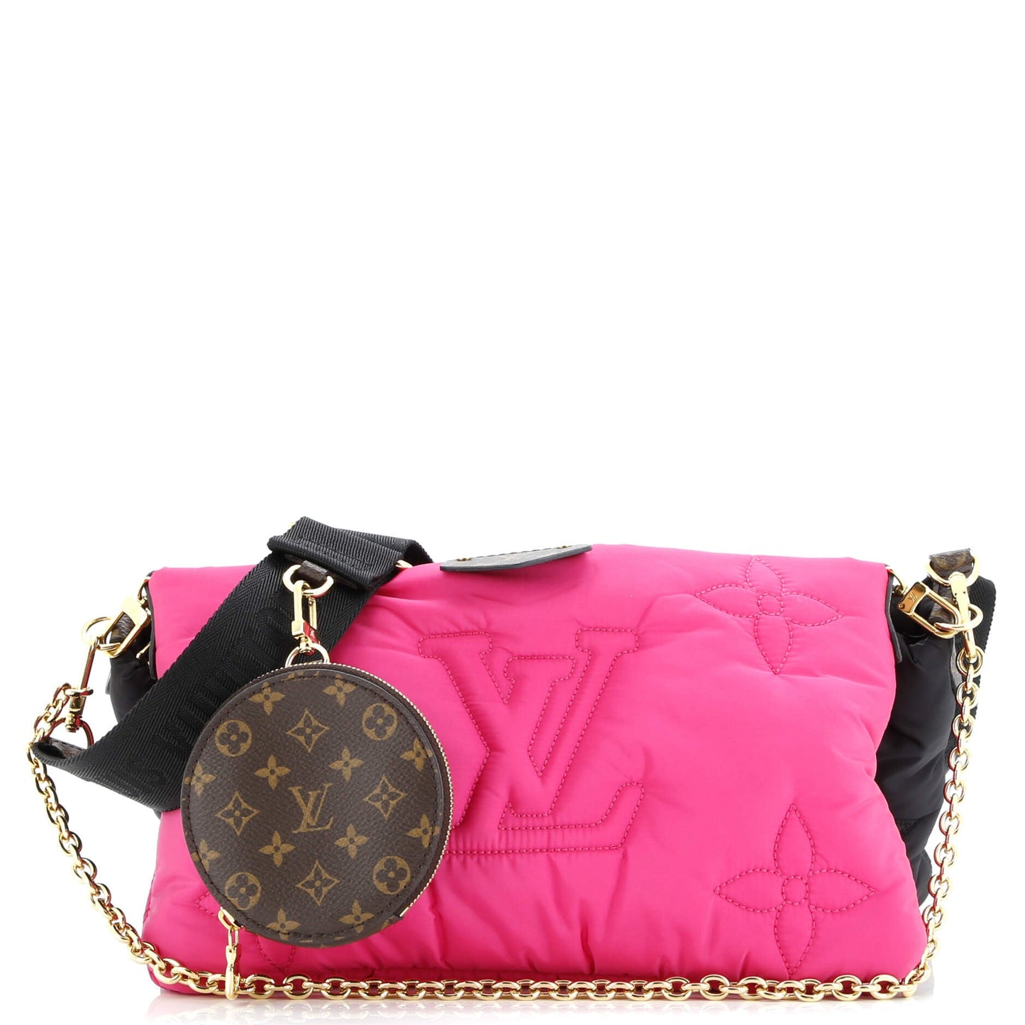 Maxi Multi Pochette Accessoires Monogram Quilted Econyl Nylon