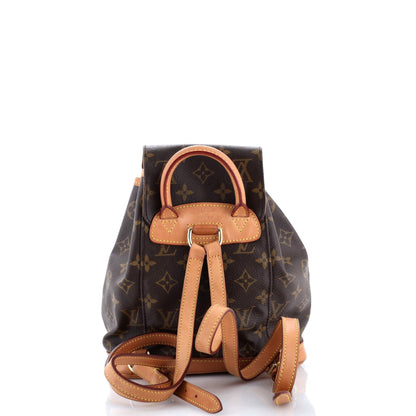 Vintage Montsouris Backpack Monogram Canvas PM