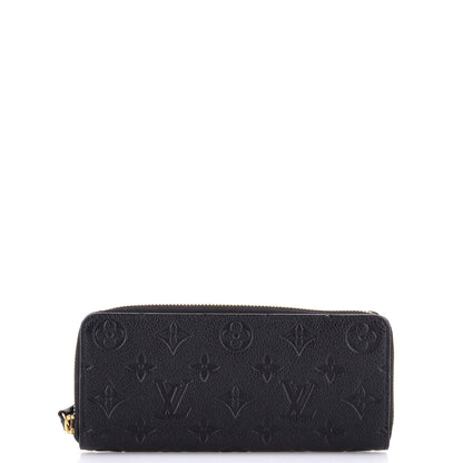 Clemence Wallet Monogram Empreinte Leather