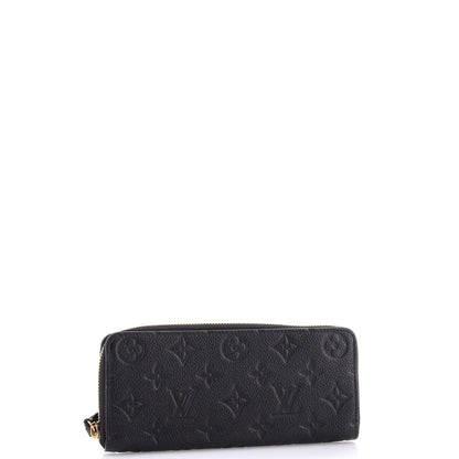 Clemence Wallet Monogram Empreinte Leather