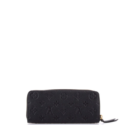 Clemence Wallet Monogram Empreinte Leather