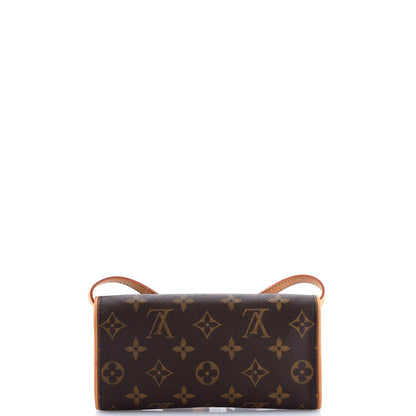 Twin Handbag Monogram Canvas PM