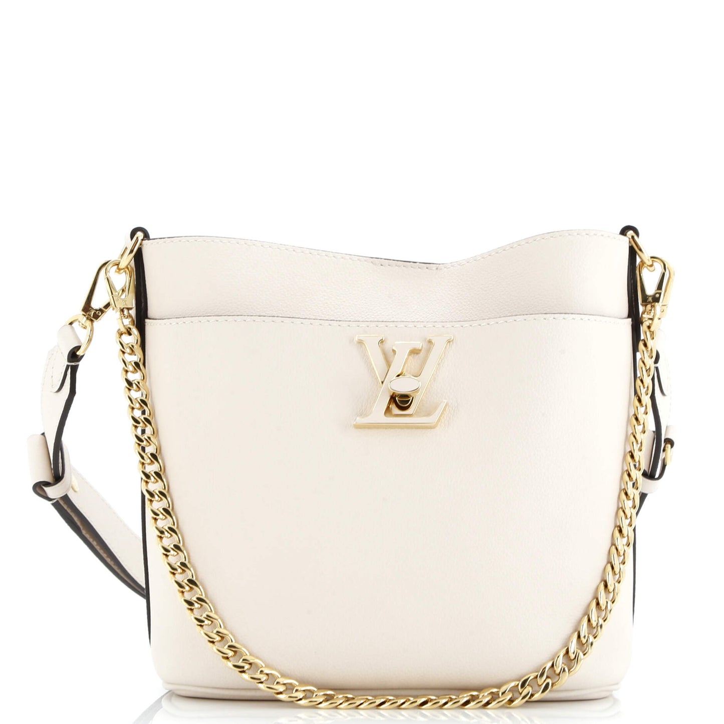 Lock and Walk Bucket Bag Leather
