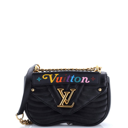 New Wave Chain Bag Quilted Leather PM