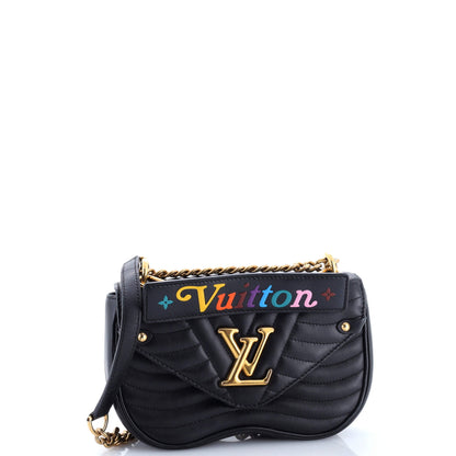 New Wave Chain Bag Quilted Leather PM