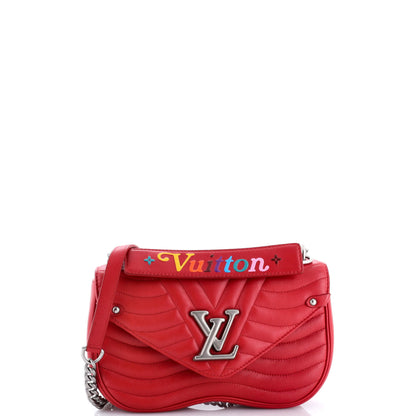 New Wave Chain Bag Quilted Leather PM