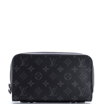 Zippy Wallet Monogram Eclipse Canvas XL