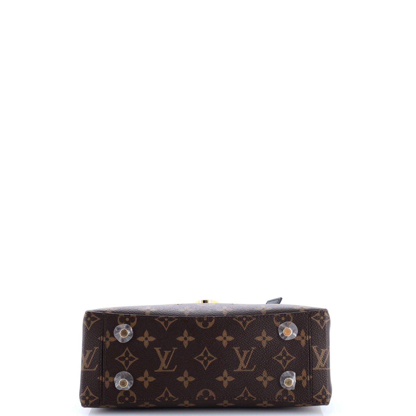 One Handle Flap Bag Monogram Canvas and Leather MM