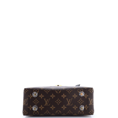 One Handle Flap Bag Monogram Canvas and Leather MM