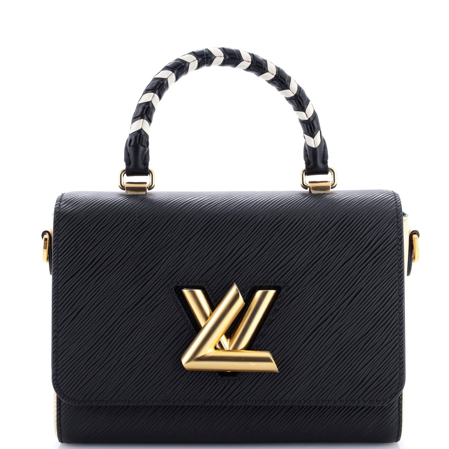 Twist Top Handle Bag Limited Edition Crafty Epi Leather MM