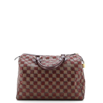 Speedy Handbag Damier Paillettes 30