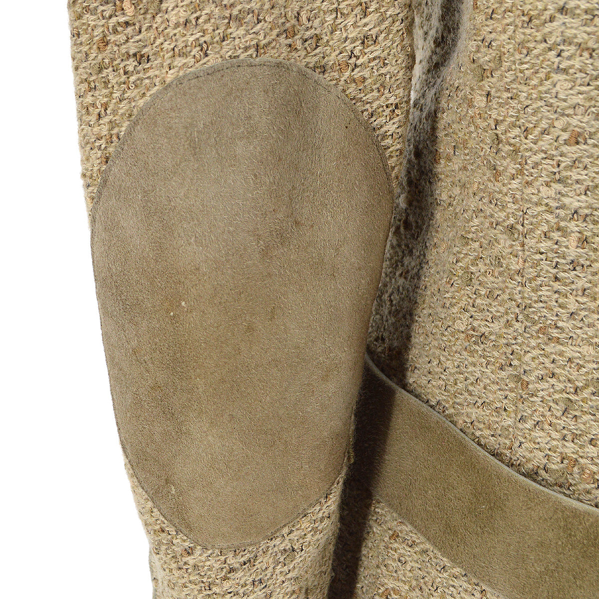 Chanel 1999 fall belted tweed jacket #36