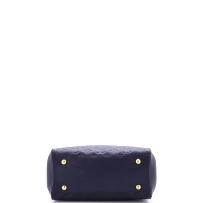 Montaigne Handbag Monogram Empreinte Leather MM