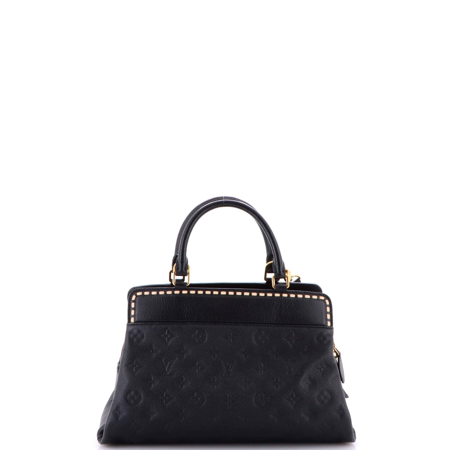 Vosges Handbag Whipstitch Monogram Empreinte Leather MM