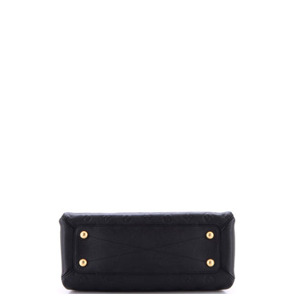 Vosges Handbag Whipstitch Monogram Empreinte Leather MM