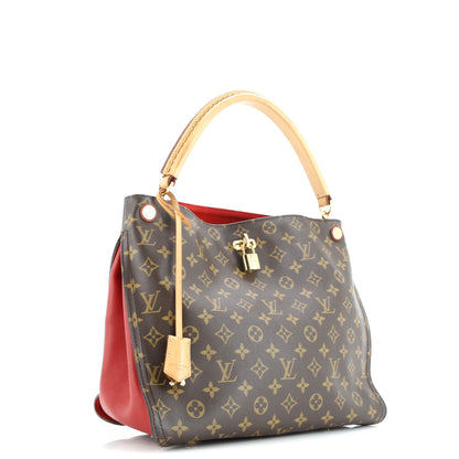 Gaia Handbag Monogram Canvas