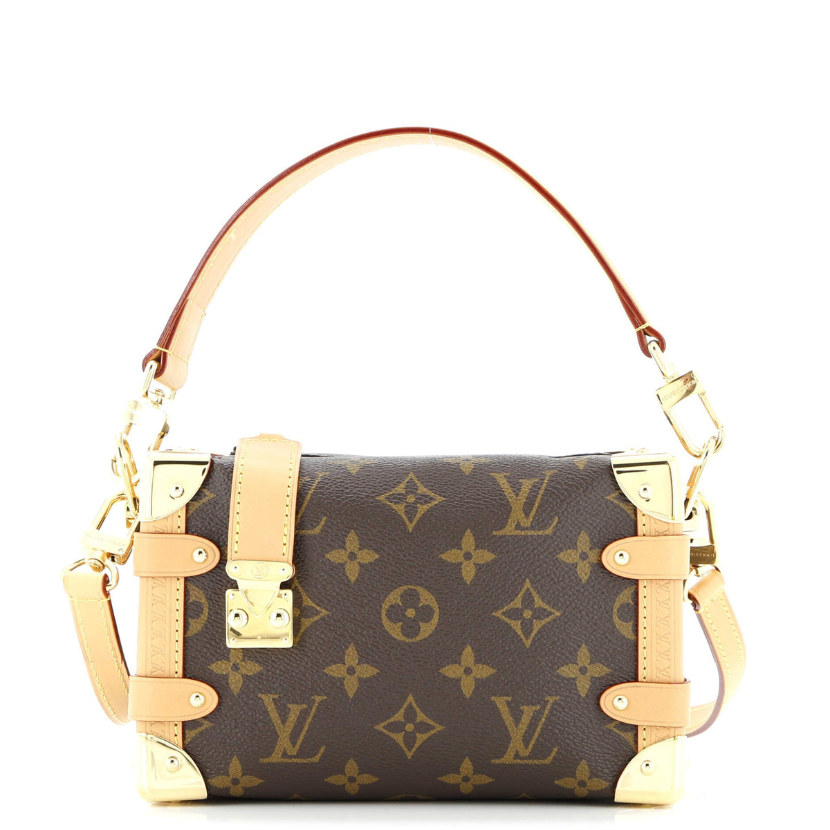 Side Trunk Handbag Monogram Canvas PM