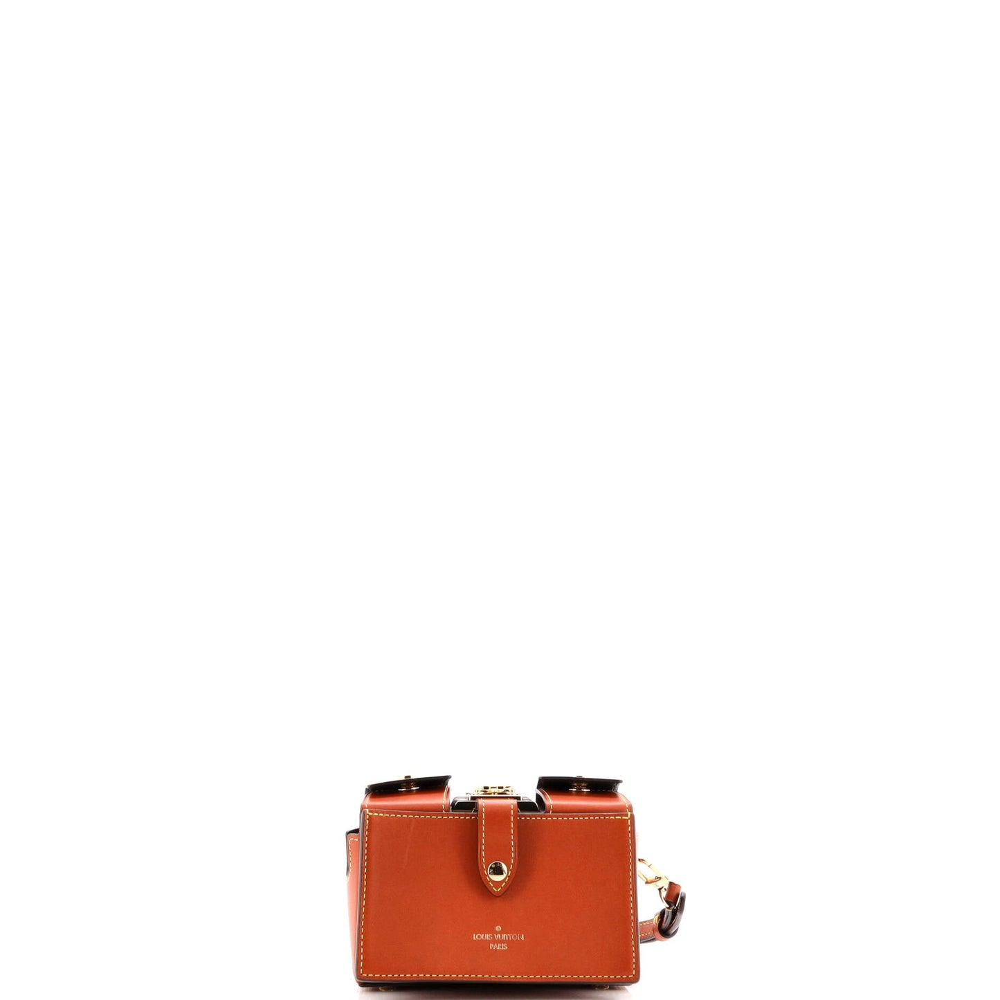 Pic Trunk Minaudiere Monogram Canvas with Leather