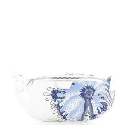 Bum Bag Yayoi Kusama Psychedelic Flower Monogram Taurillon Leather Maxi