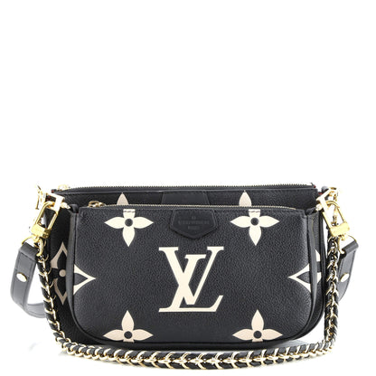 Multi Pochette Accessoires Bicolor Monogram Empreinte Giant