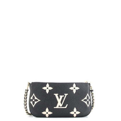 Multi Pochette Accessoires Bicolor Monogram Empreinte Giant