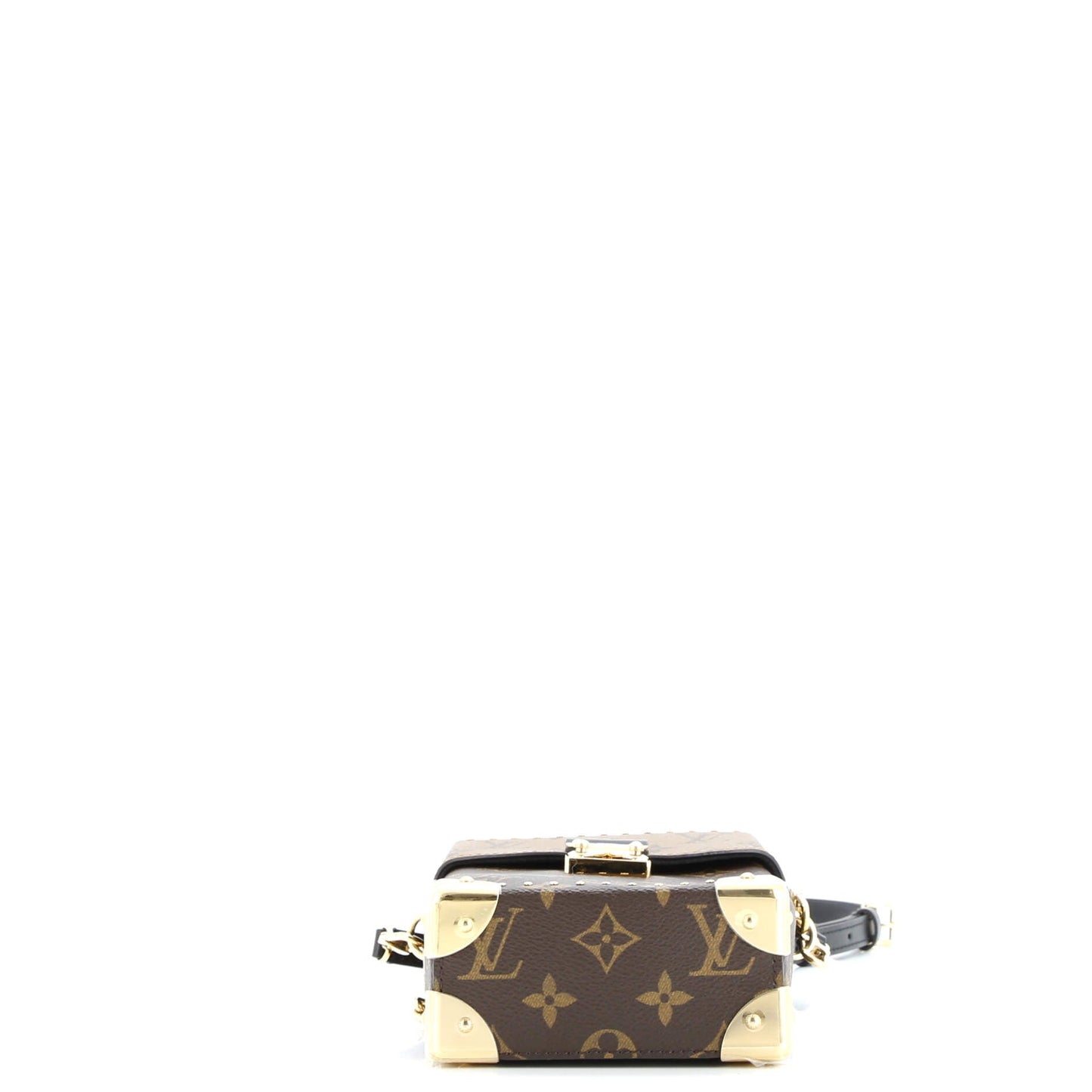 Camera Box NM Handbag Studded Reverse Monogram Canvas