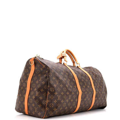 Keepall Bandouliere Bag Monogram Canvas 60