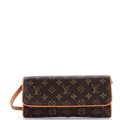 Twin Handbag Monogram Canvas GM