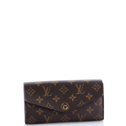 Sarah Wallet NM Monogram Canvas