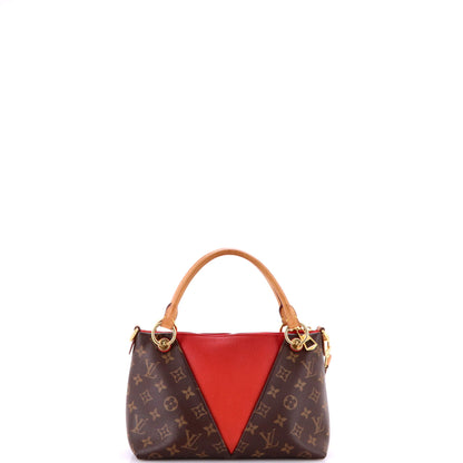 V Tote Monogram Canvas and Leather BB