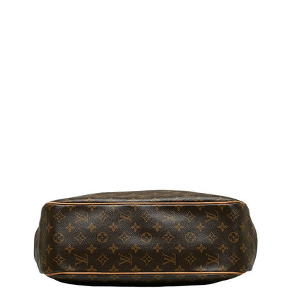 Louis Vuitton Monogram Battalion Horizontal Shoulder Bag M51154 Brown PVC Leather Ladies Louis Vuitton