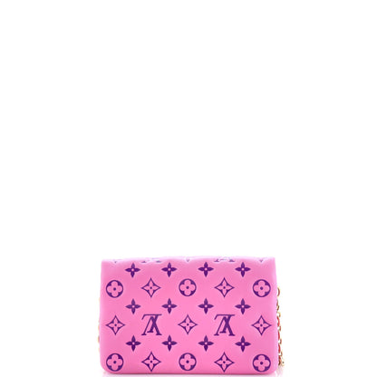 Coussin Pochette Monogram Embossed Lambskin