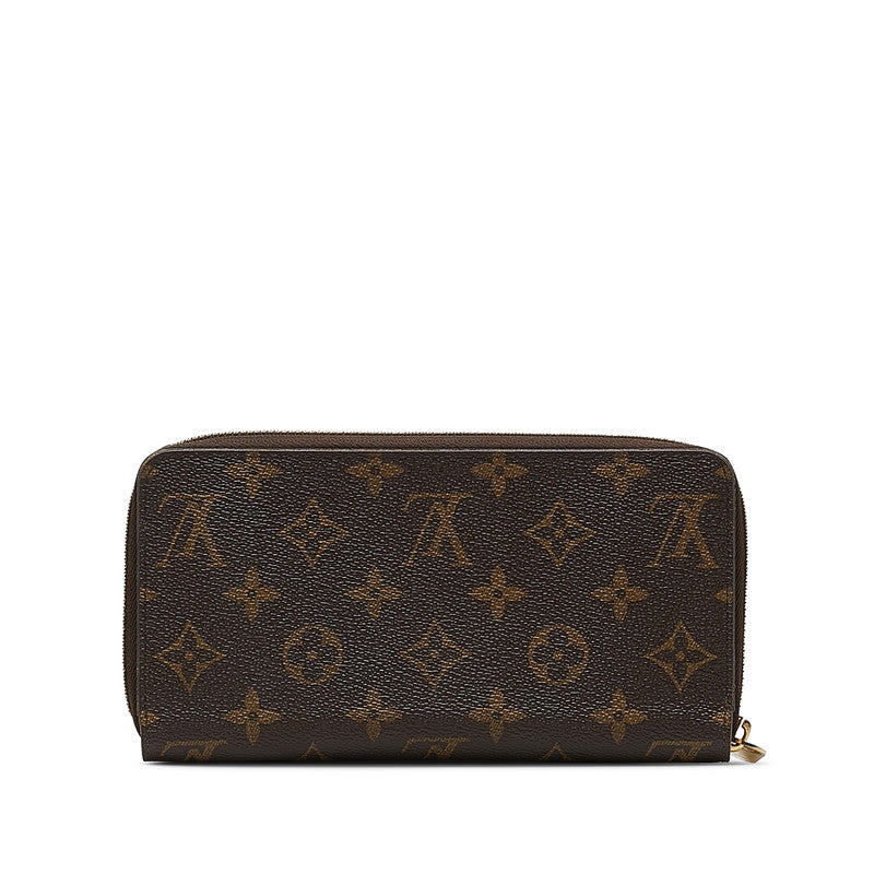 Louis Vuitton Monogram Jeep Wallet Round  Long Wallet M41895 Brown Fushai PVC Leather Ladies Louis Vuitton