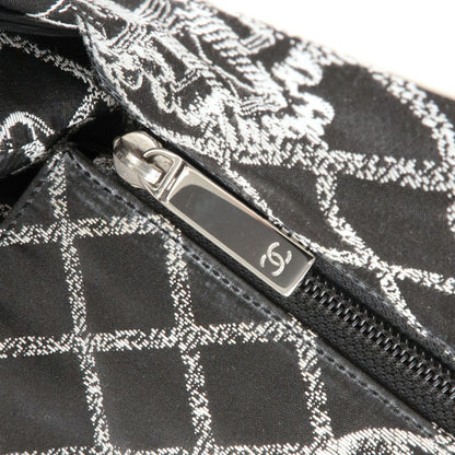 CHANEL Essential Tote Bag Calf Skin Large White A46882