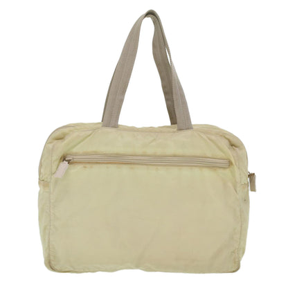 Prada Hand Bag Nylon Beige  36234